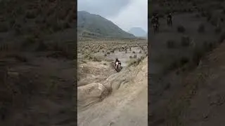 ngegas trail bromo #4 #lautanpasir #crf150l #offroad  #crftrabas #kandangan #jokipemula