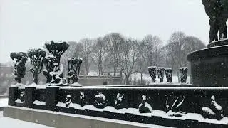 Vigeland Sculpture Park in Oslo