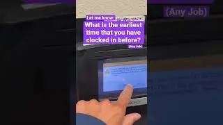 FedEx Express Employee Clocks in at 3:43 am ⏰