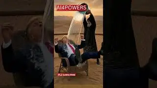 Khamenei&rsquo;s Desert Water Surprise | AI Parody#PoliticalSatire#WorldLeaders#ViralVideo