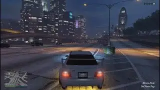 Jumped the bridge ramp