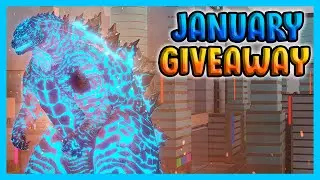 JANUARY GIVEAWAY! - Roblox Kaiju Universe