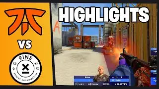9INE vs. Fnatic - BLAST Premier Spring Showdown 2023 Europe - BEST MOMENTS