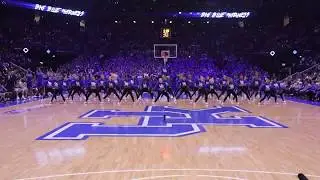 The University of Kentucky Dance Team performs at Big Blue Madness 2018