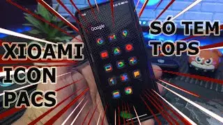 UMA NOVA CARA! IconPacks tops para seu XIAOMI