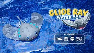 Stingray Pool Dive Toy - Self-Propelled Stingray Glider - Swimming Fun for Kids!