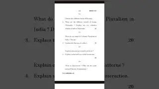 BEDSV-101 || Value education #questionpaper #june2025 #ignou