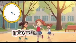 Daily routine song | English SONG for kids | ESL materials #education #english