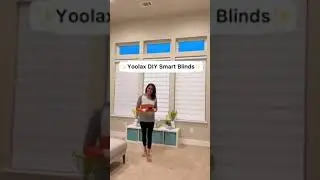 Yoolax Motorized Zebra Blinds