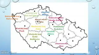 Zeměpis - 8. ročník, Česká republika - kraje a krajská města