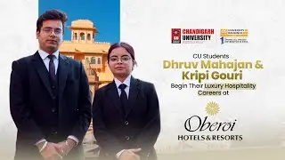 CU Hotel Management Students Begin Their Luxury Hospitality Careers at Oberoi Hotels & Resorts!