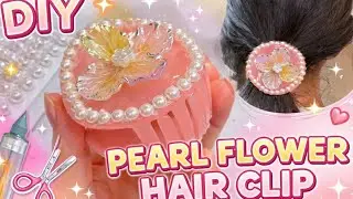 I Tried DIY Pearl Hair Clips  #diy #pearl #hairclip #craft