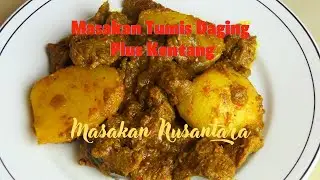 Masakan Tumis Daging Plus Kentang