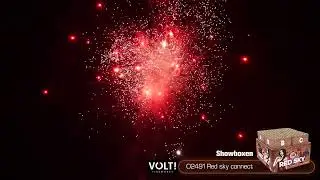 Silvester Feuerwerk Batterie Red Sky Connect Bloodhound von Lesli