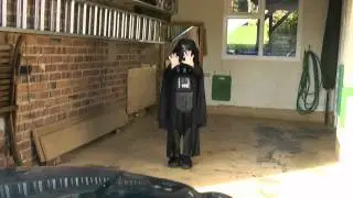 Darth Vader Arrives in England. 720p HD