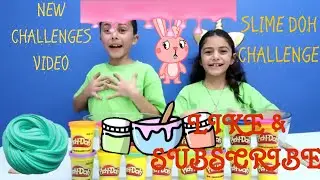 Don&rsquo;t Choose the Wrong Play-Doh Slime Challenge!//डोंट चूस रॉन्ग प्ले डोह स्लाइन चैलेंज