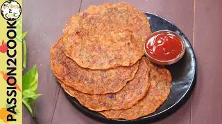 Tomato Jowar Liquid Paratha | Jowar Garlic Paratha | Gluten Free Recipes
