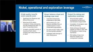 Panoramic Resources Limited - Annual General Meeting 2020 - CEO & MD Victor Rajasooriar Presentation
