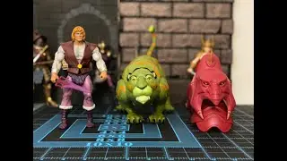 MOTU Masterverse BATTLE CAT Masters of the Universe Revelation Action Figure Review
