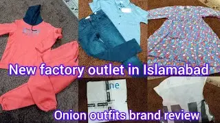 Shopping from new factory outlet and onion outfits 