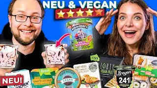 Krasse VEGANE Produktneuheiten 2022 im Test (LIDL, REWE, EDEKA, KAUFLAND)