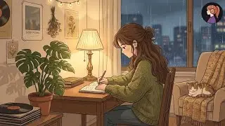 Rain & Pencil Sounds | 1 Hour Cozy Writing Ambience for Focus, Relax & Sleep