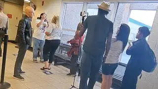 SITUATION GETS HEATED INSIDE WEST VALLEY DETENTION CENTER FOR 2 AUDITORS ARRESTED PT 2