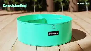 2 Pack 10 Gallon 3 Compartment Potato Grow Bag