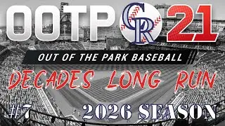 OOTP 21 Decades Long Run - #7: 2026 Season