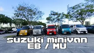 mga suzuki minivan da17v at da64v, meet up, EB, team mugen DA, vermosa free parking streat jam