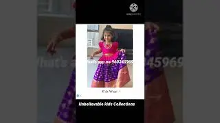 #Unbelievable#kidsware#trendycollections!!