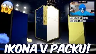 OMG IKONA V PACKU! OBROVSK&Yacute; TOTY PACK OPENING #1 | FIFA 19 CZ