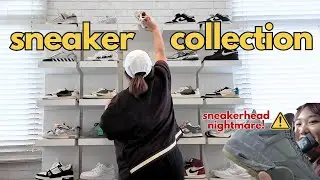 MY ENTIRE SNEAKER COLLECTION! 2024 GOALS + KAWS JORDAN 4 DESTROYED?!