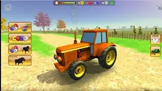 Tractor mini vs BULL 🐂🐂🐂🐂