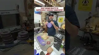 Our Savage Ceramic Sanding Discs 🤌🏼😌 #sanding #sandingdiscs #abrasives #sandingtools