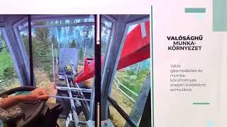 Erdészeti rönkszállító szimulátor (KKVK Virtuális Tanulási Tér)