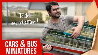 Toute ma collection de BUS et CARS miniatures !