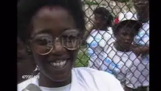 Newark, Nj Residents March in a Anti-crack Rally in the 1980s