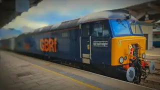 Trains at Derby, 2nd August 2025 with 3 railtours