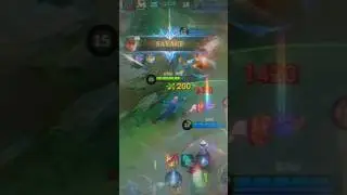 Cute Enemies gave me a chance For  SAVAGE 🤍🤍🤍 #shortsfeed #shorts #mobilelegends #mlbb #viralvideo