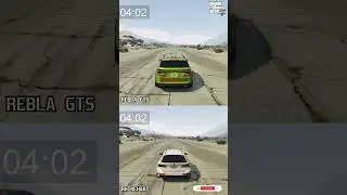 GTA 5 Car Showdown: Rhinehart vs Rebla GTS - Who Will Win the Race? #shorts #gta5 #gta5shorts