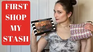 FIRST SHOP MY STASH 2020 | Let&rsquo;s Talk MAKEUP GEEK REBRAND | NO BUY YEAR 2020 | My Year of Change
