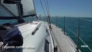 Curso pr&aacute;ctico habilitacion Vela - Dufour 44 best sailing music