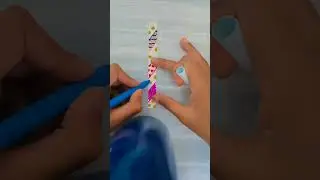 making bookmark with one strip of paper ❤️😊