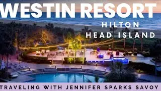 Westin Resort Hilton Head Island winter 2021 walk around the pools beach and grounds video tour