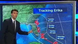 Tropical Storm Erika turns deadly, heads toward U.S.