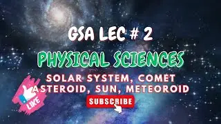 General Science and Ability for CSS Lec # 2 | Solar Sytem, Sun #general_science_ability