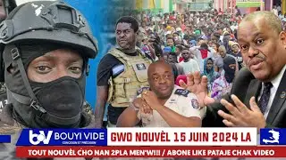 15 Juin Nouv&egrave;l cho cho Frantz Elbe Demisyone, Garry Conille Pa Vinn Jw&egrave; Ak Bouda Vakabon.