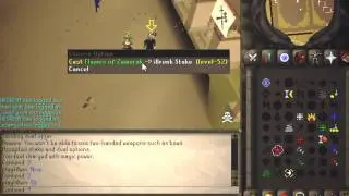 Oldschool Runescape 2007 Staking video 1