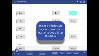 How to configure songs - Quartet Jazz Standards App